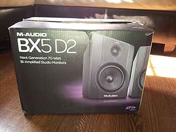 M-AUDIO BX5a アクティブスピーカー 2台セット M-Audio Studiophile BX5a Deluxe - Pair - Vintage King